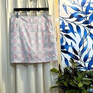 NWOT Women’s Annika Cutter & Buck Polyester & Spandex Golf Skort Size 10